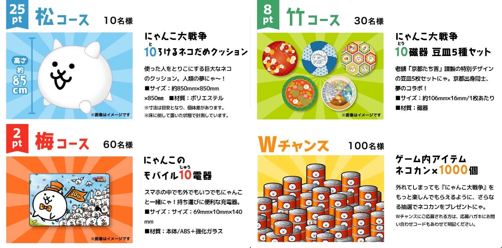 豪華賞品が当たる 集めて 貼って にゃんこ大戦争10周年プレゼントキャンペーンにゃ 開催 ポノス株式会社のプレスリリース 豪華賞品が当たる 集めて 貼って にゃんこ大戦争10周年プレゼントキャンペーンにゃ 開催 ポノス株式会社のプレスリリース