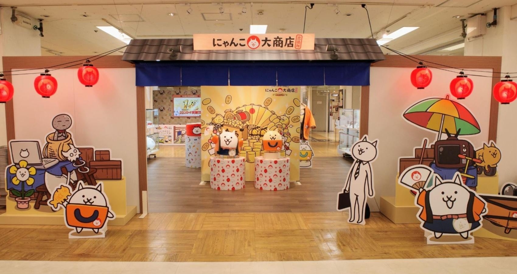 【にゃんこ大戦争】京都髙島屋S.C.に出張所！限定グッズも