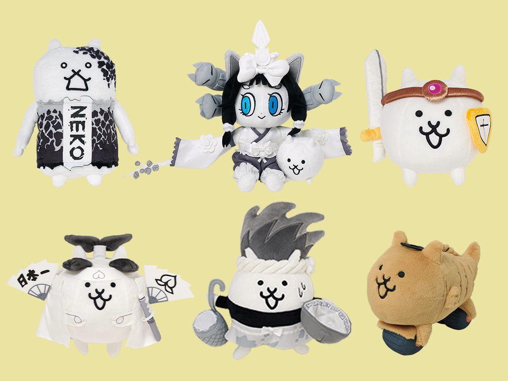 にゃんこ パーティーぬいぐるみ　他 San-Xネット