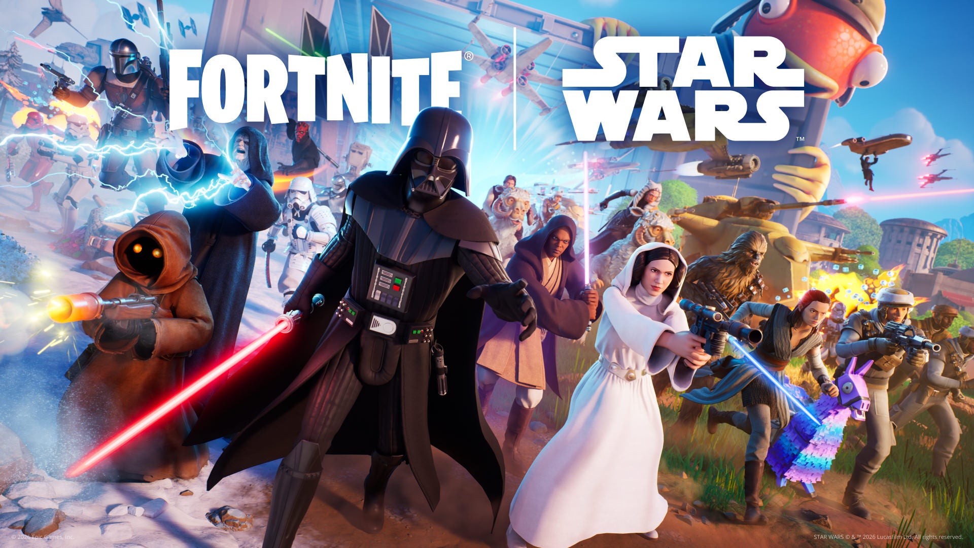 フォートナイト×スター・ウォーズ!5/1新作ゲーム登場 フォートナイト×スター・ウォーズ!5/1新作ゲーム登場