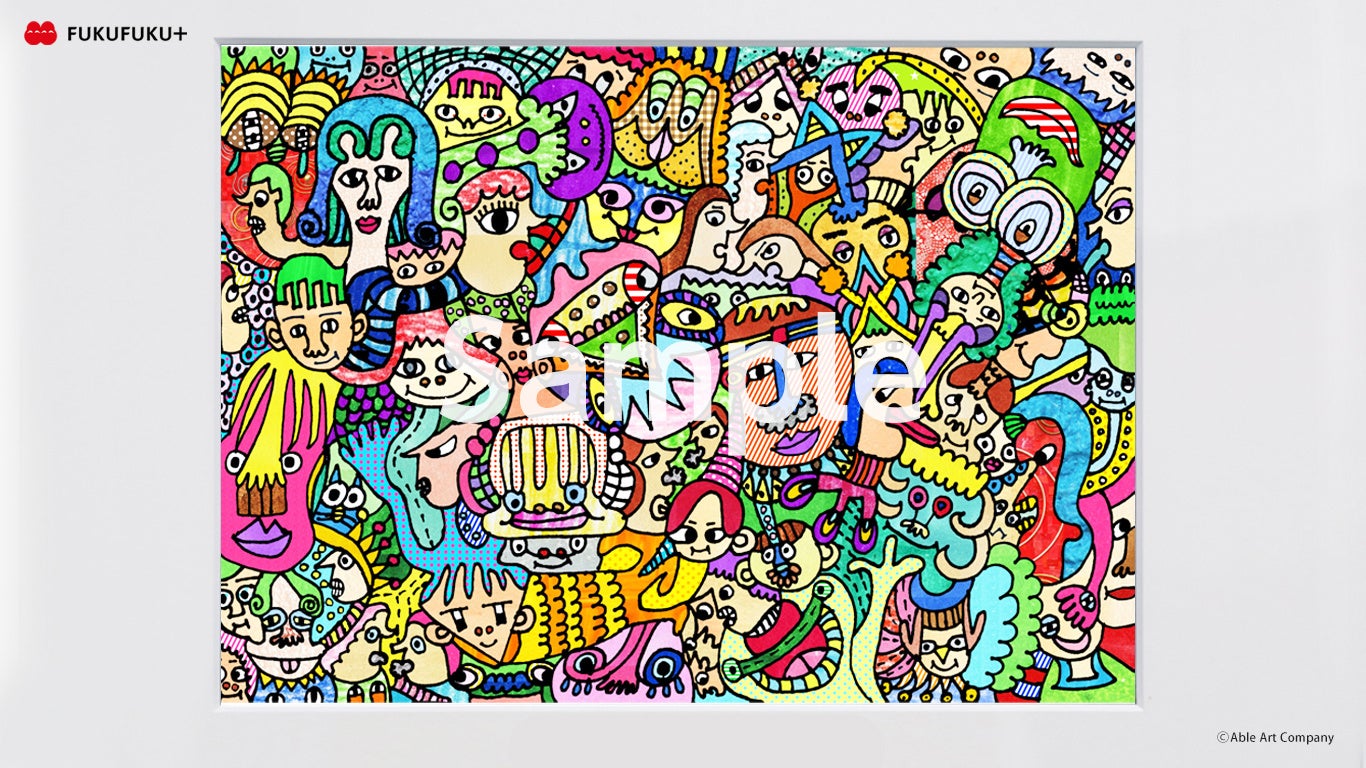 アートを使った自己紹介などチーム間のコミュニケーションを生み出すオリジナルバーチャル背景