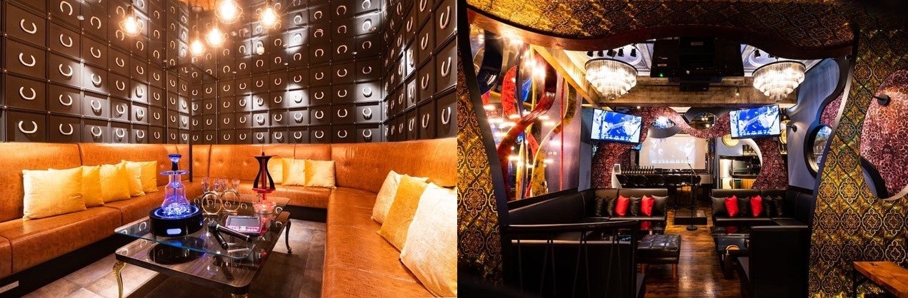 THE SHISHA HOUSE(渋谷店) 　　　　　　　　　　　　　　　KARAOKE HUNDRED(池袋店)