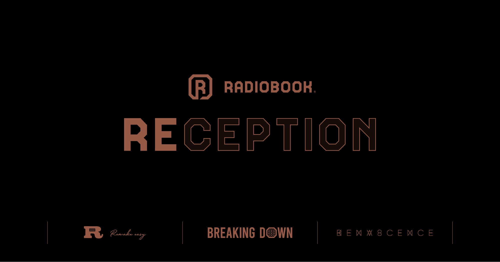 完全招待制のカンファレンスイベント「RADIOBOOK RECEPTION」