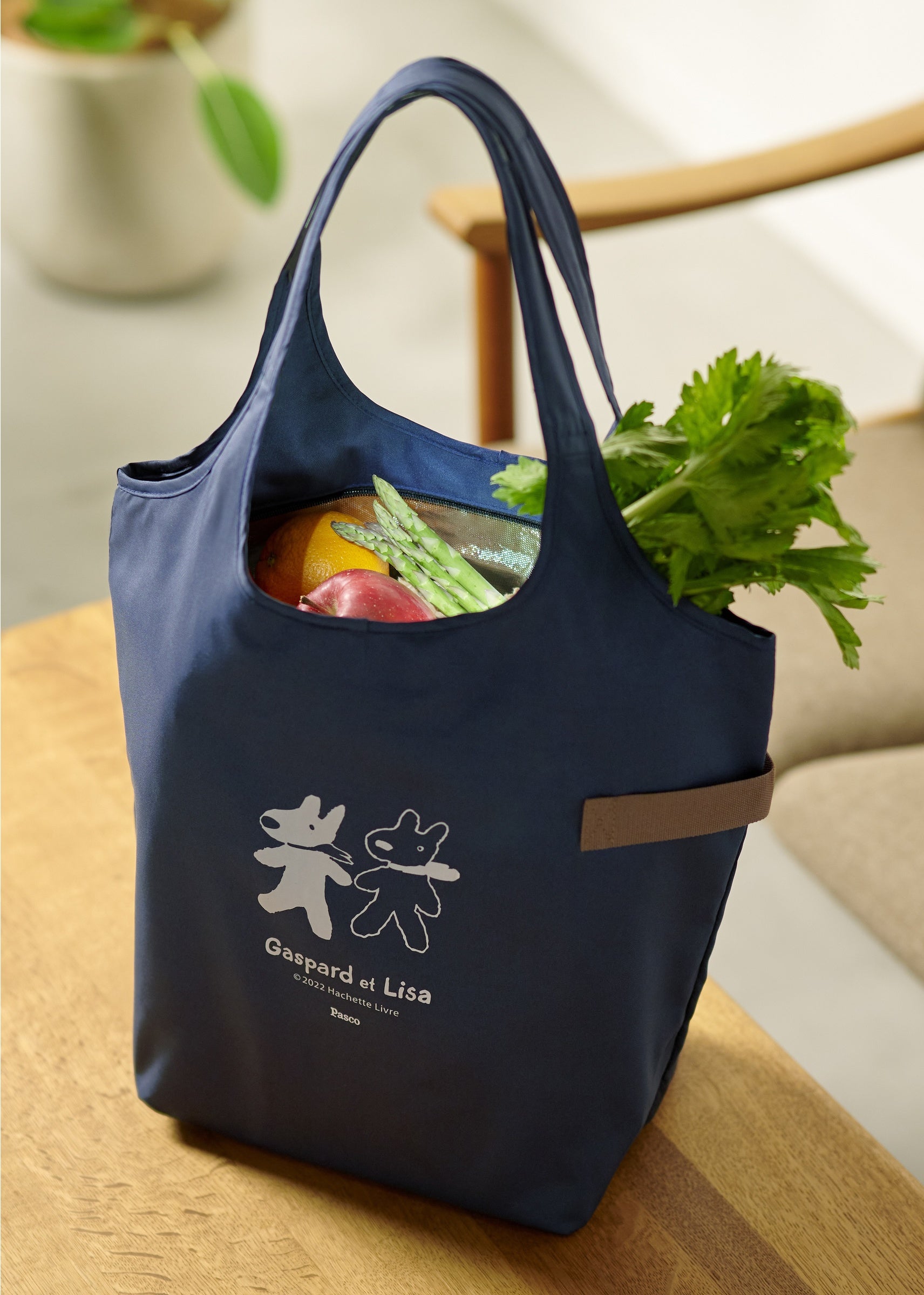 【2点コース】MOTTERU クルリト クーラー マルシェバッグ　(Pascoオリジナルデザイン)