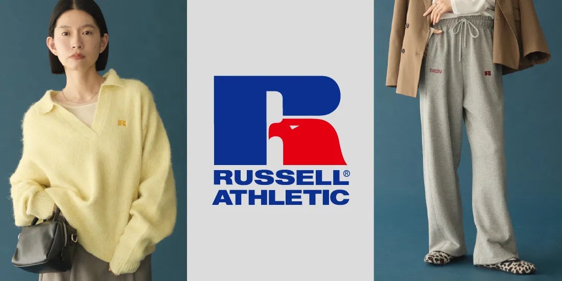 【AMERICAN HOLIC×RUSSELL ATHLETIC】ニットやロゴスウェットなど、第2弾アイテムを発売！