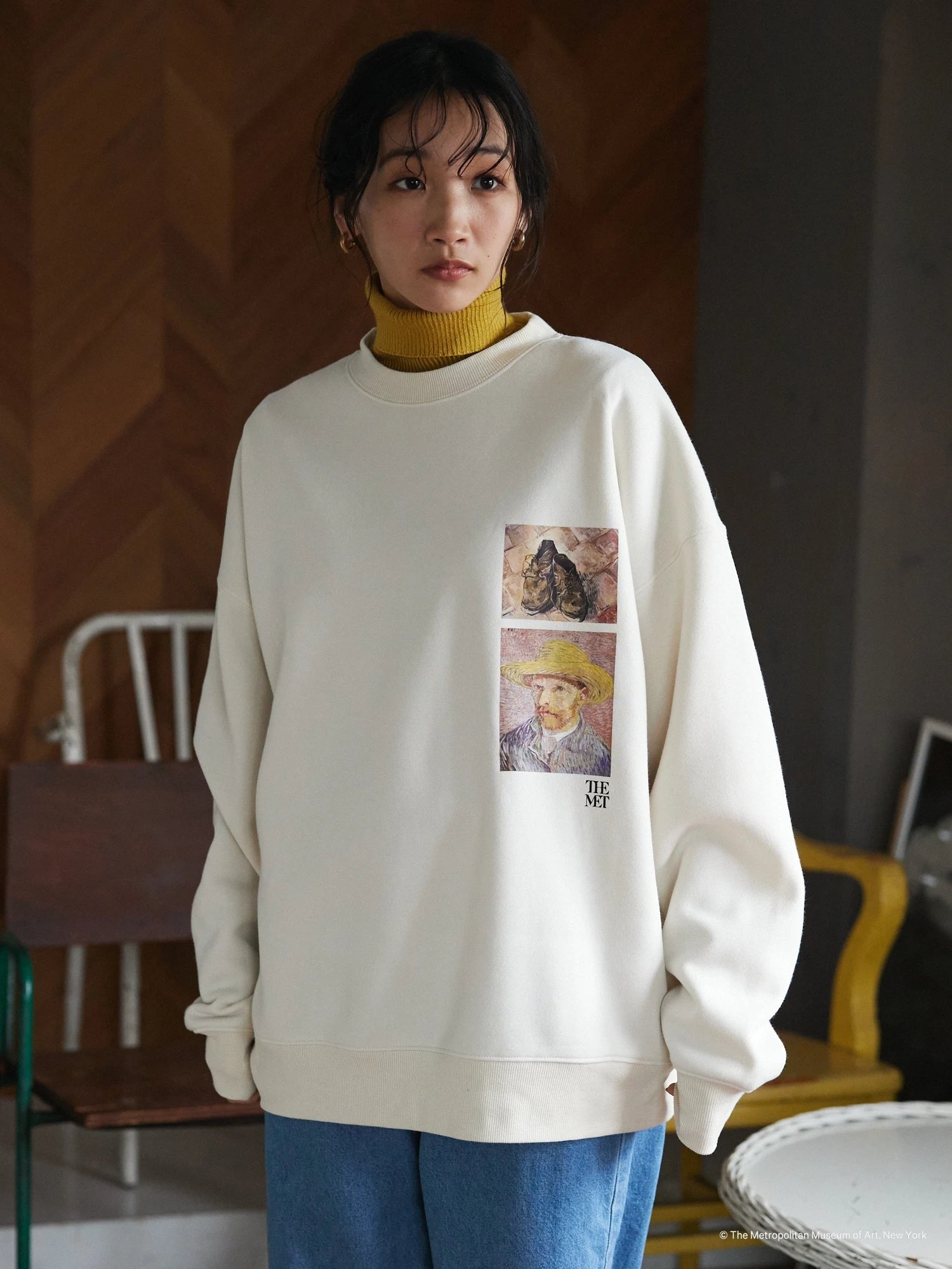 ゴッホミュージアム　スウェット CRAFT STANDARD BOUTIQUEのセレクトシリーズより