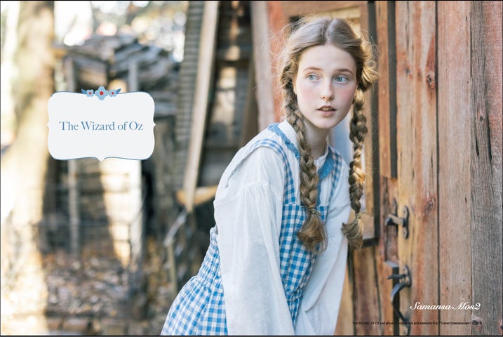 ぽろん☆新品☆サマンサモスモス☆前立てレースブラウス*オズの魔法使 ぽろん☆新品☆サマンサモスモス☆前立てレースブラウス*オズの魔法使