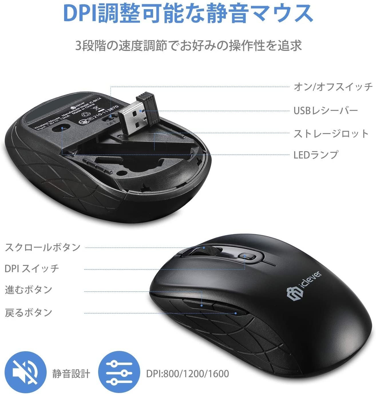 Iclever 一つのusbレシーバーだけで稼働するワイヤレスキーボード マウスセット サウザンドショアス株式会社のプレスリリース