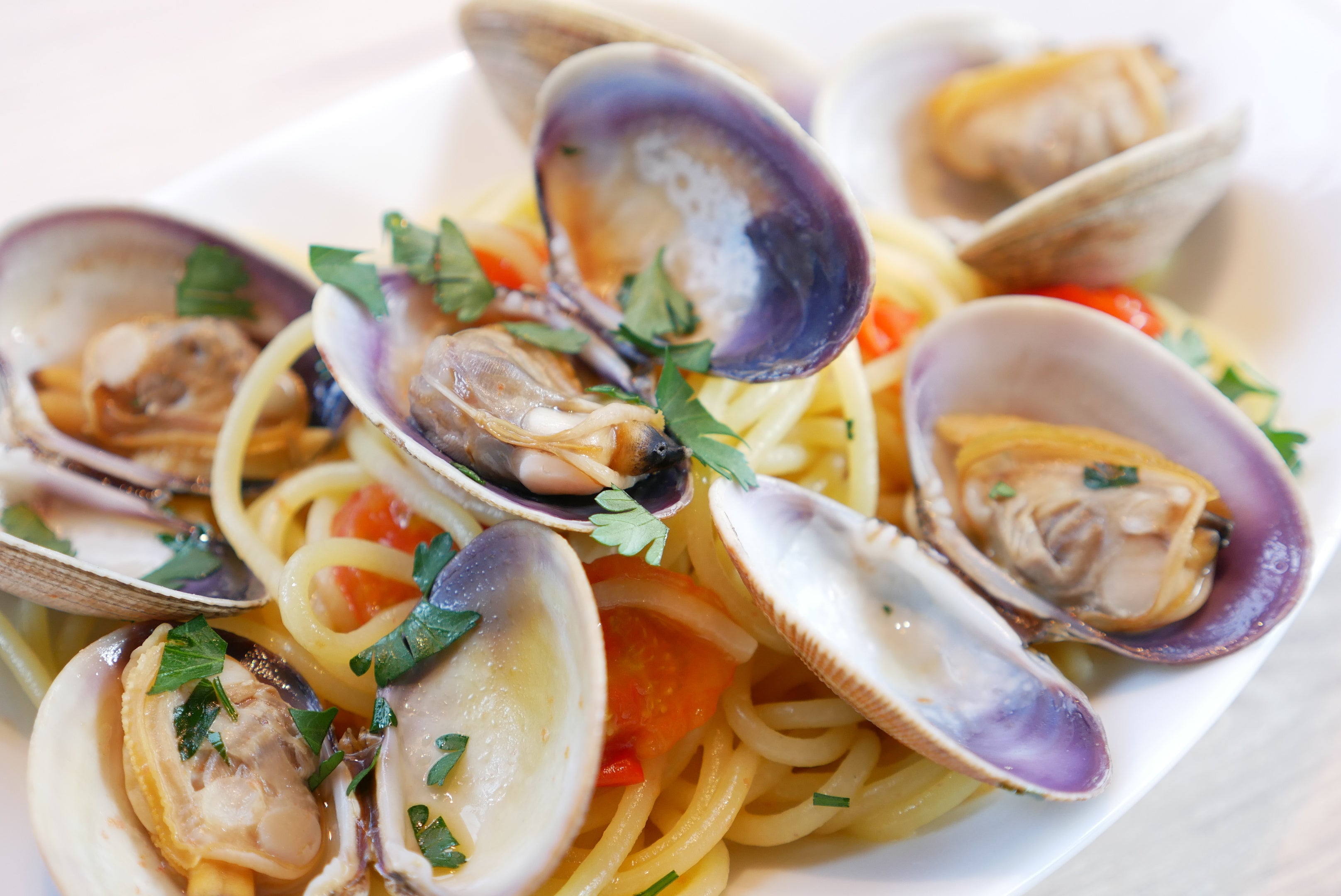 大粒アサリのボンゴレビアンコ 1,960円（税込）