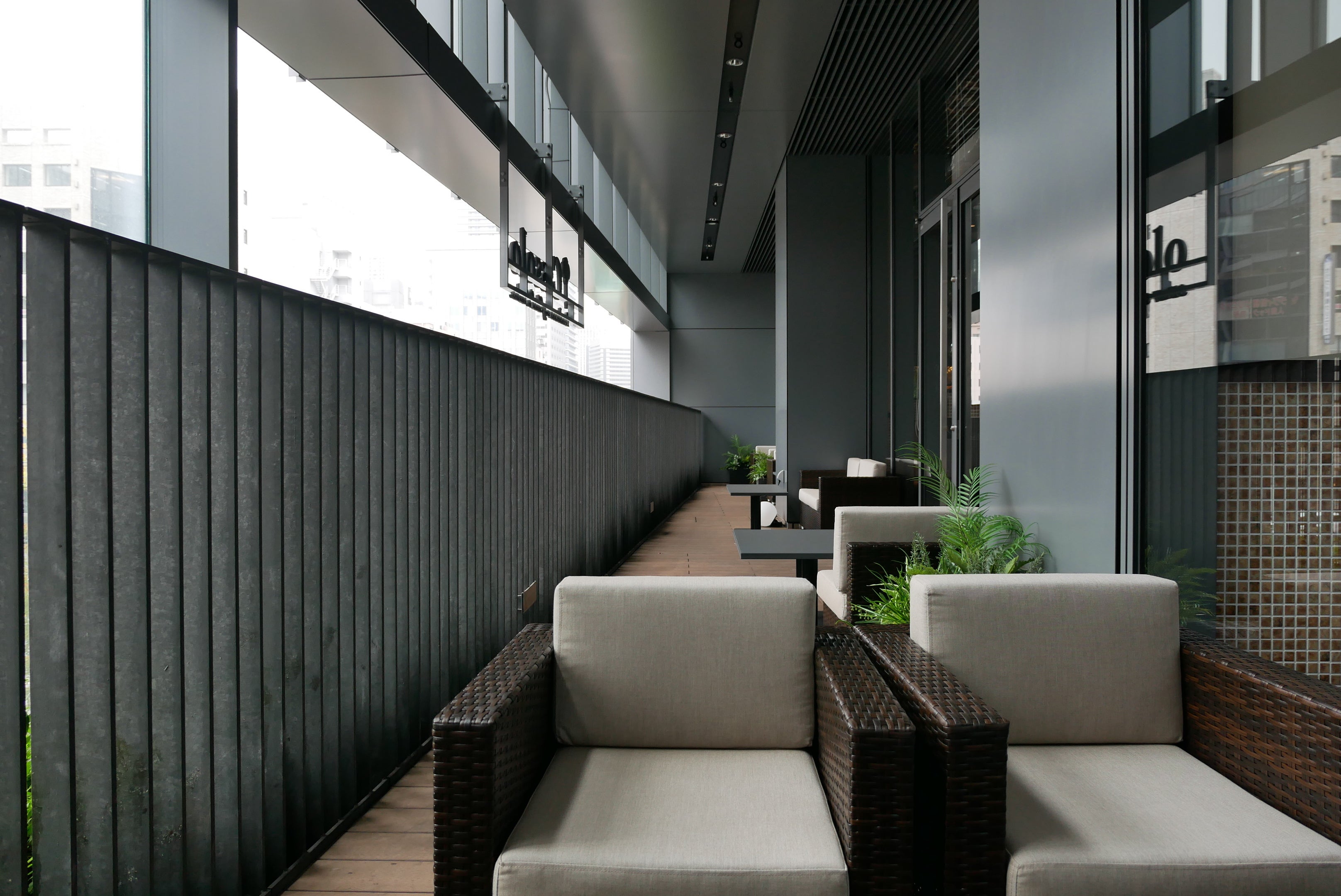 Cassoloのテラス席