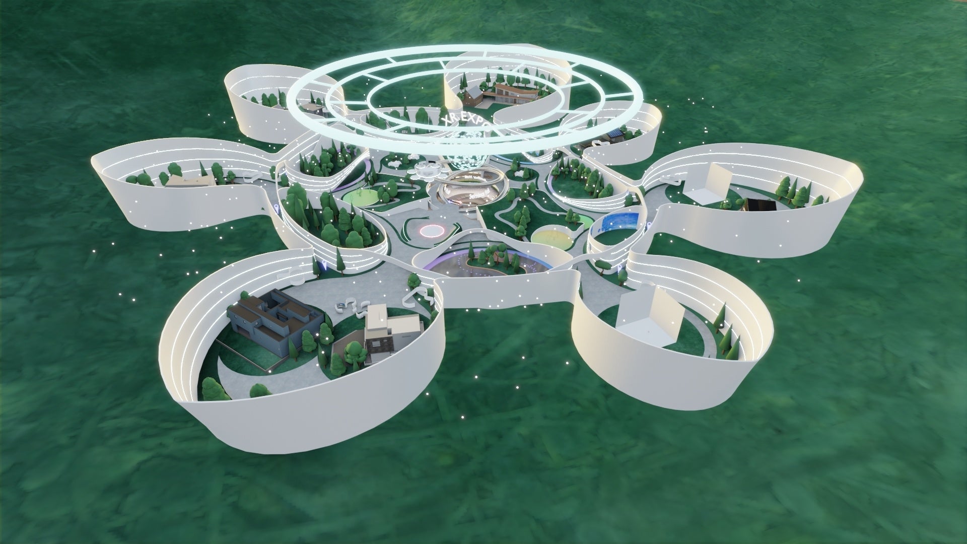 ランドスケープモデルサンプル全景