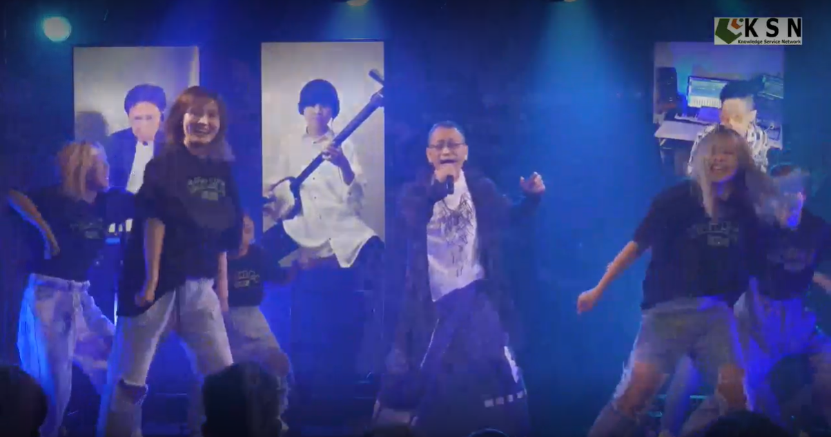 Global Stage Systemを使った実証実験の様子