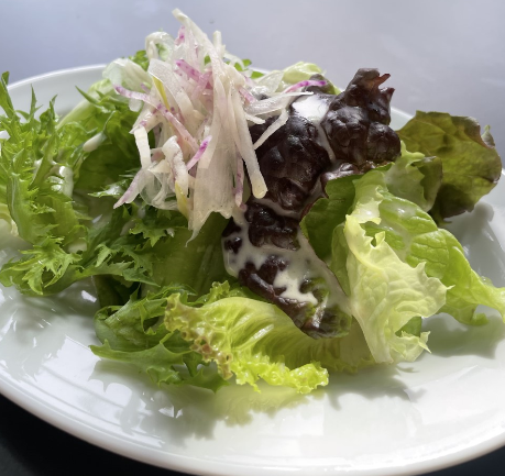 季節野菜のサラダモリンガドレッシング