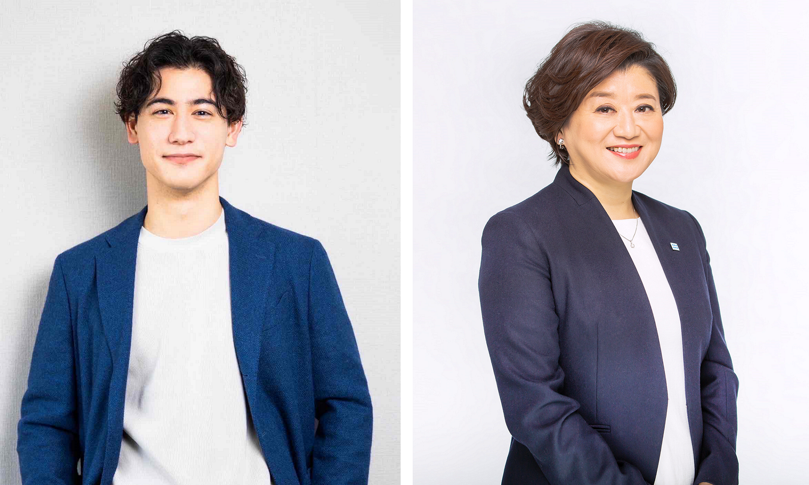 左：国山ハセンさん　右：及川美紀