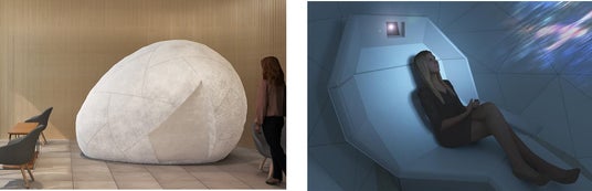 肌と心をうるおす没入型アート体験の新展開『WI-COCOON ~ ART TREAT SPA ~』の小型化を実現 肌と心をうるおす没入型アート体験の新展開『WI-COCOON ~ ART TREAT SPA ~』の小型化を実現