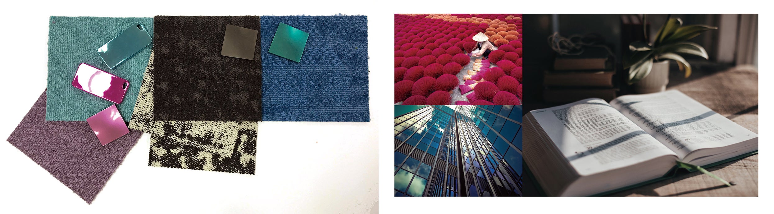 ピアニスト　カラー（左）とイメージ（右）