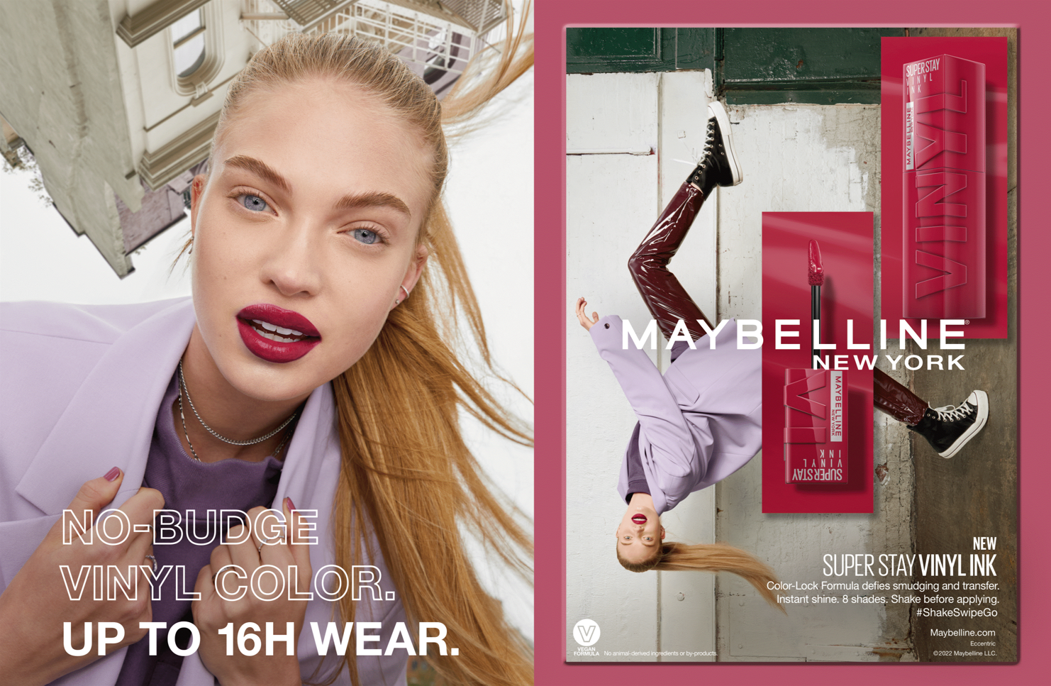 シャカシャカ振って、色・ツヤ・仕上がりすべてロック。「メイベリン