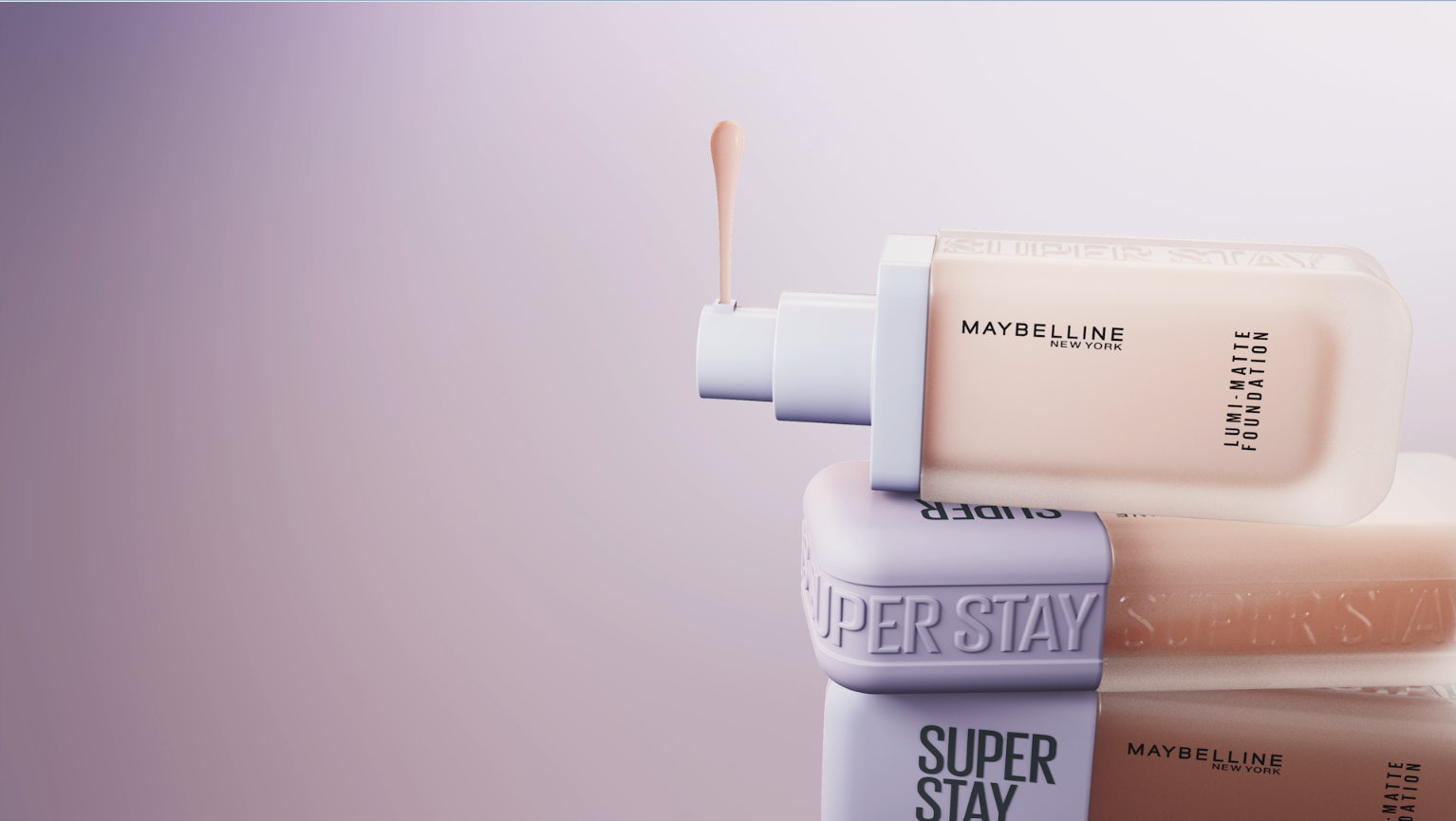 メイベリン ニューヨークから、うす膜なのに崩れにくい新ファンデ「SP