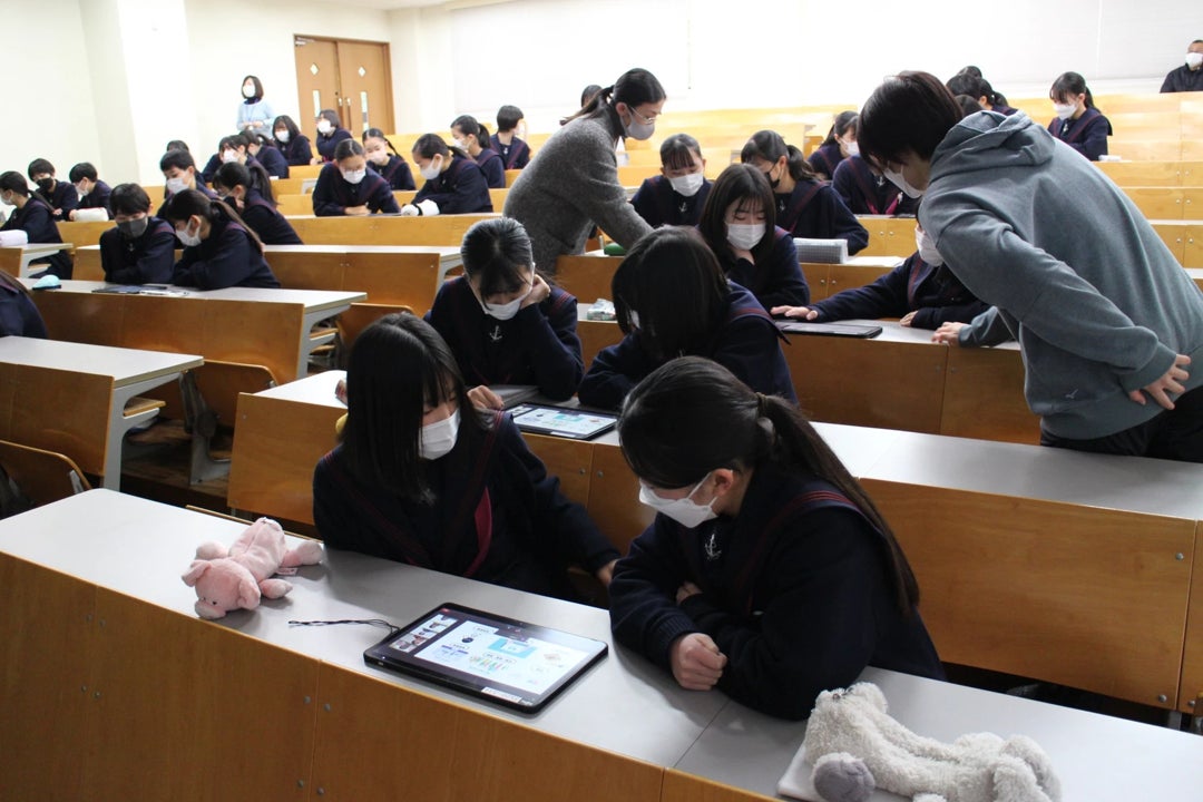 問いかけ最中の様子