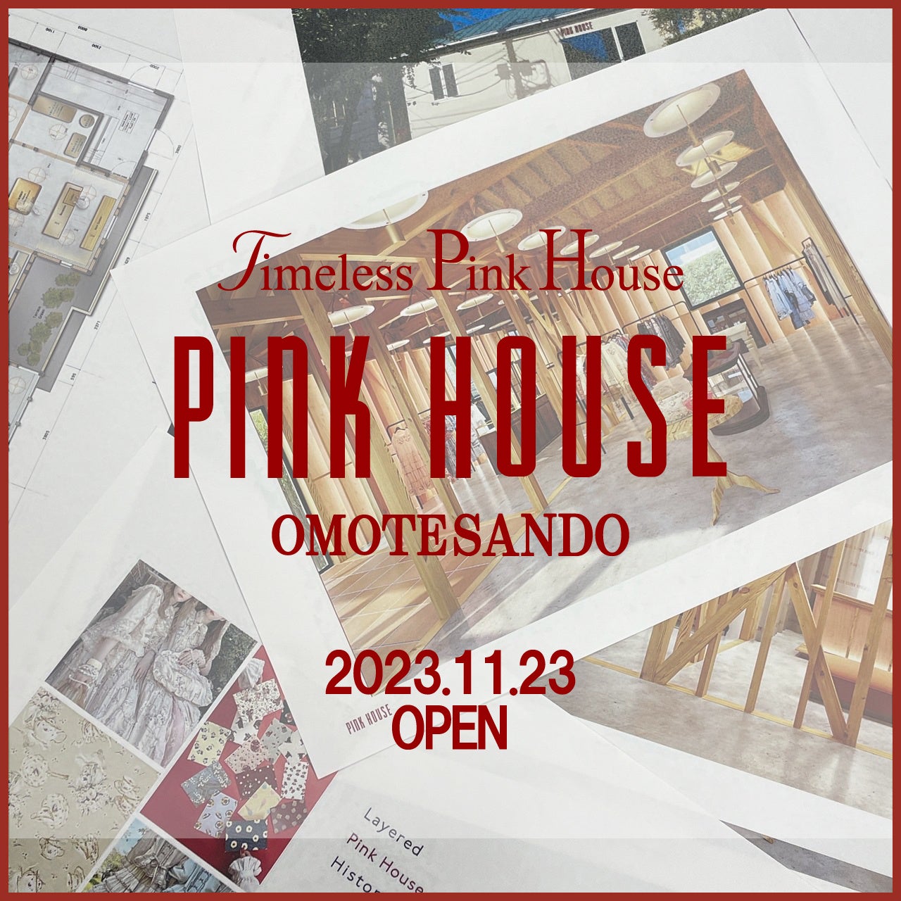Timeless Pink House 表参道店」11/23(木・祝) NEW OPEN | 株式会社