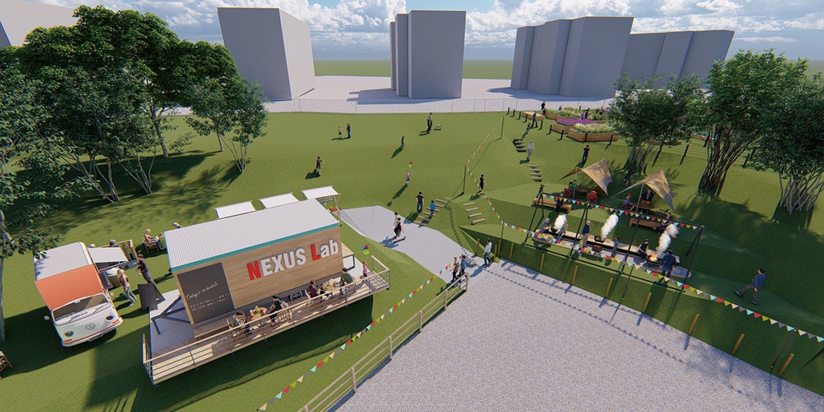 nexusチャレンジパーク全景（イメージ）