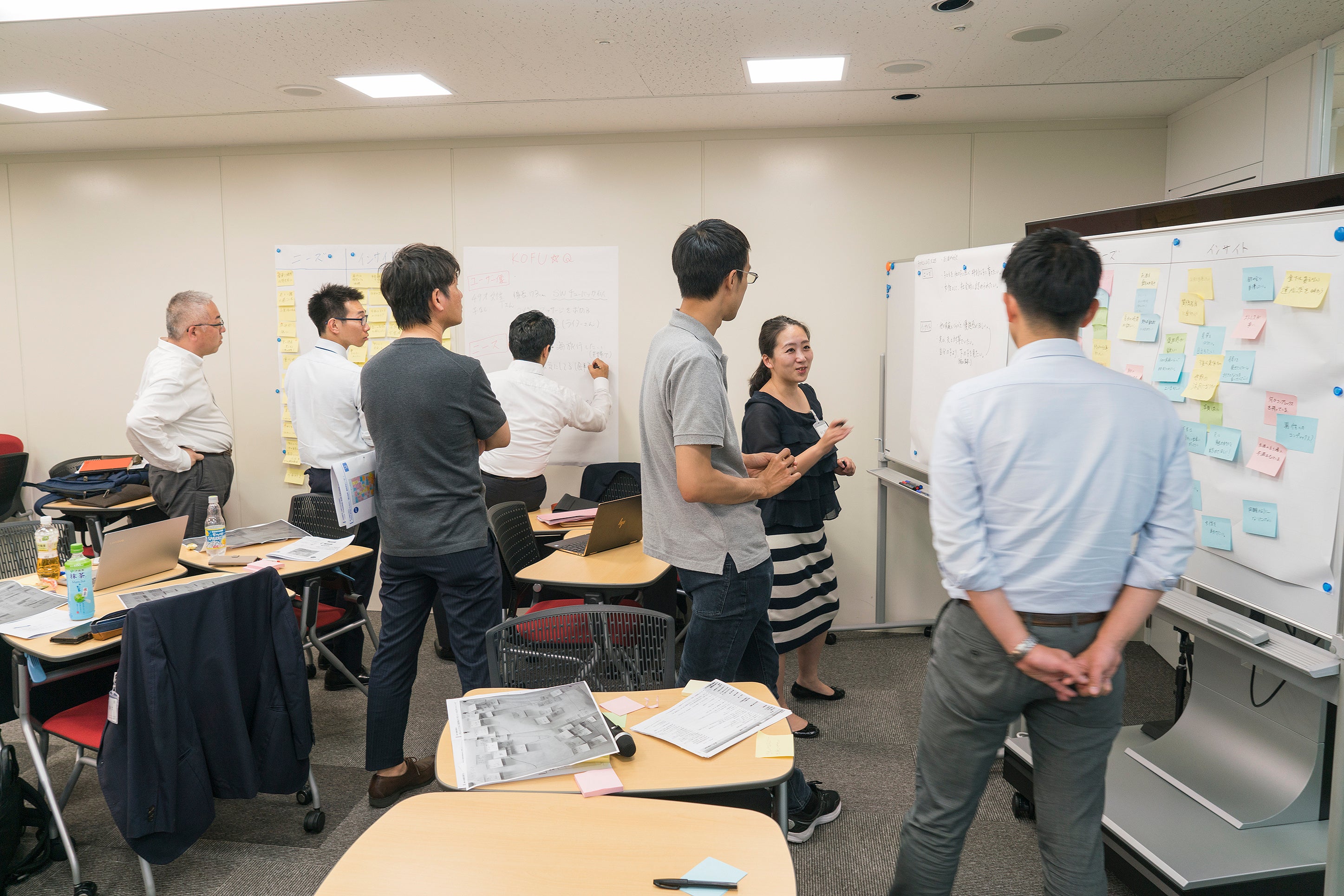 福岡校 ディスカッションの様子