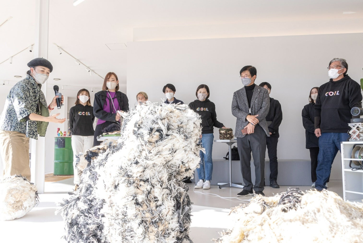 アートコンテストの模様