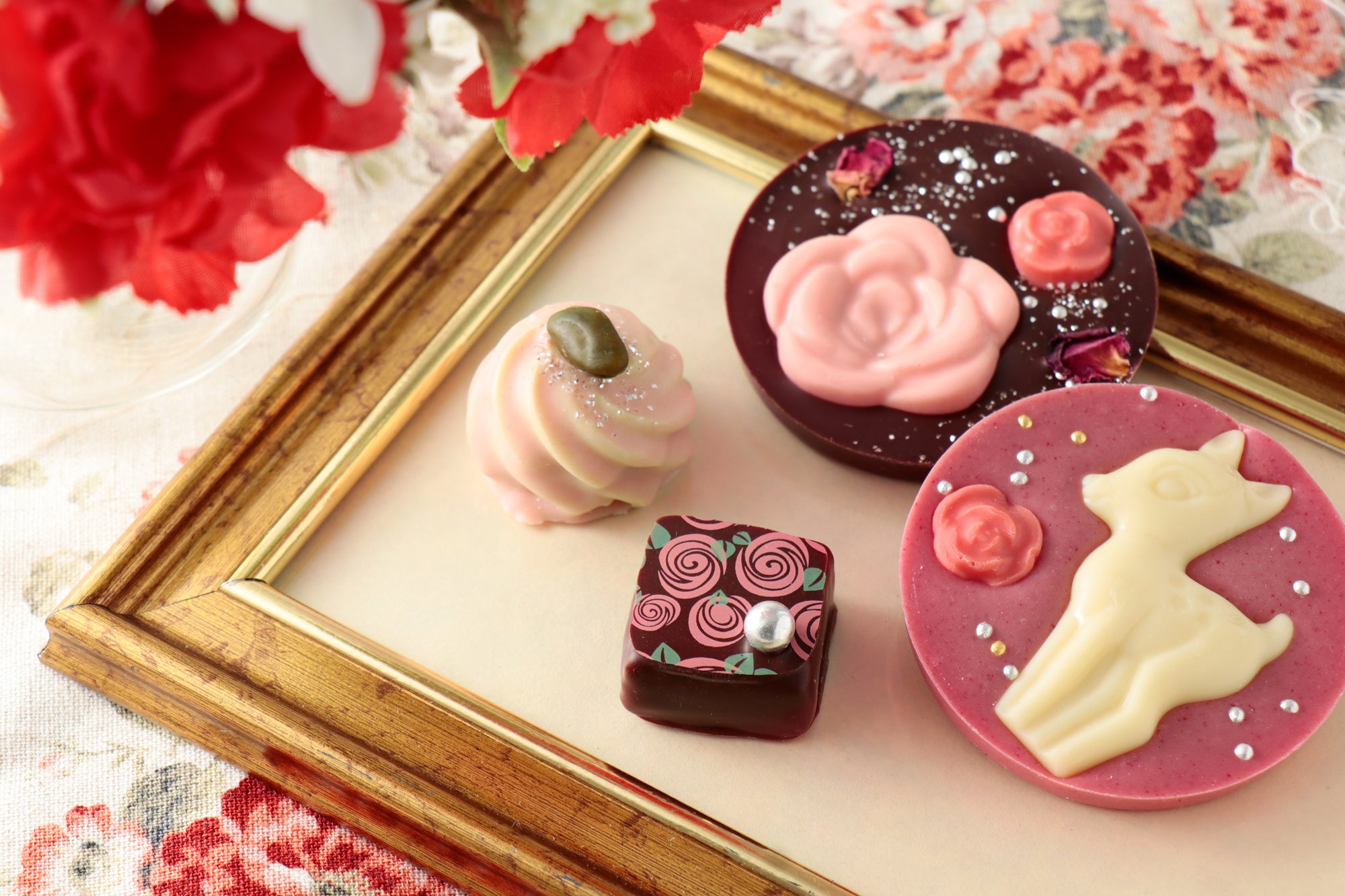Bella オリエンタル衣装チョコレートブラウン×マゼンタ