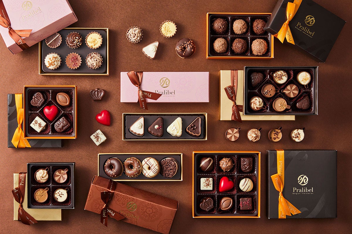 ケーキやドーナツなどをモチーフにしたユニークなショコラが本場