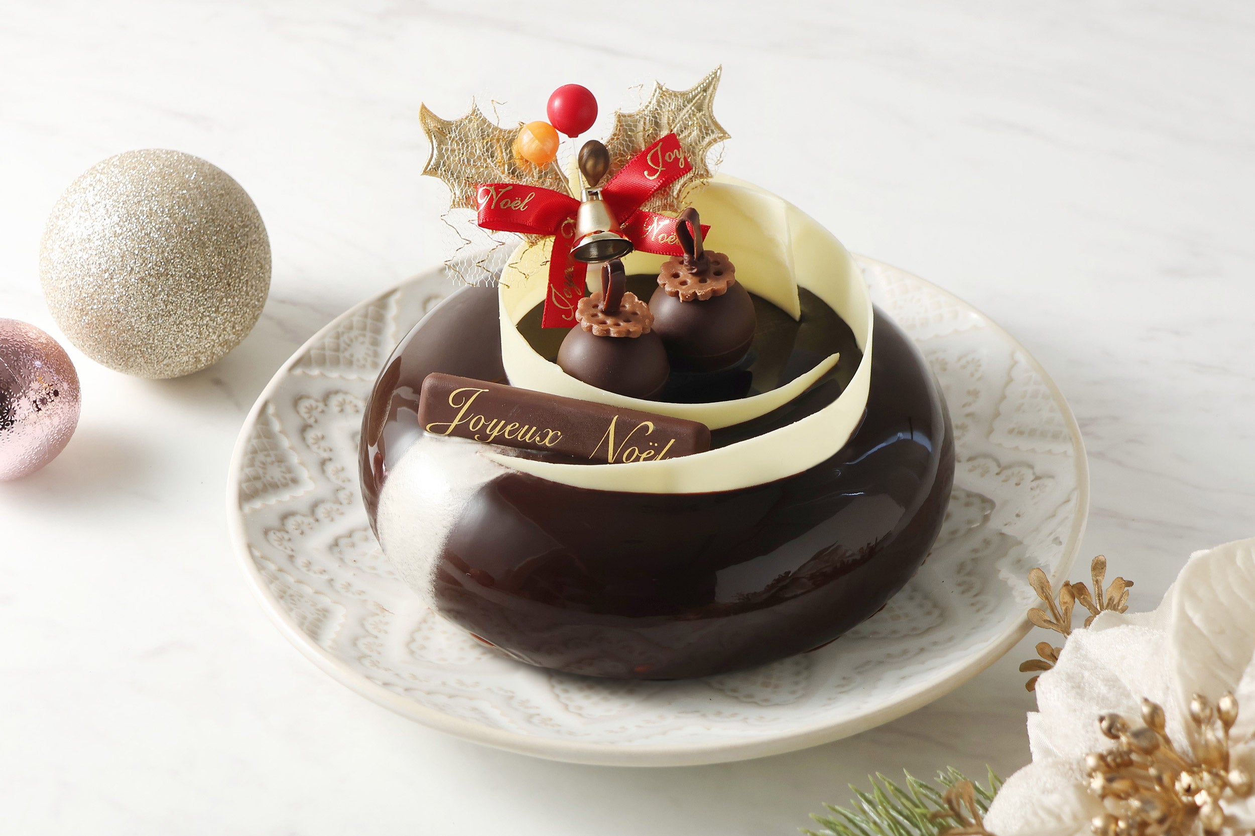 ちー☆パパ　804040 クリスマス限定品 ヤマザキ] クリスマス 4種のアソートケーキ6号【A1010