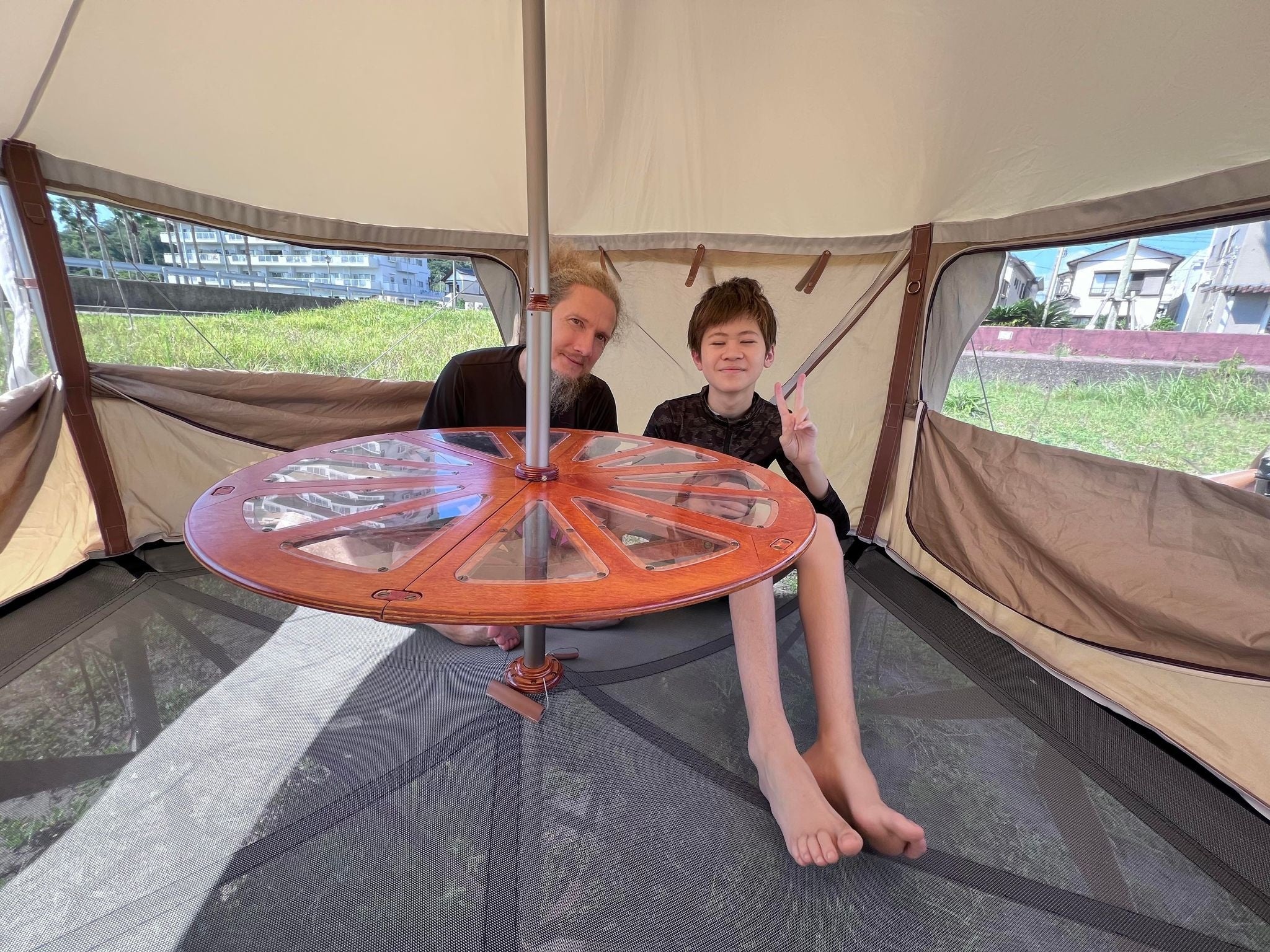 親子でリビング