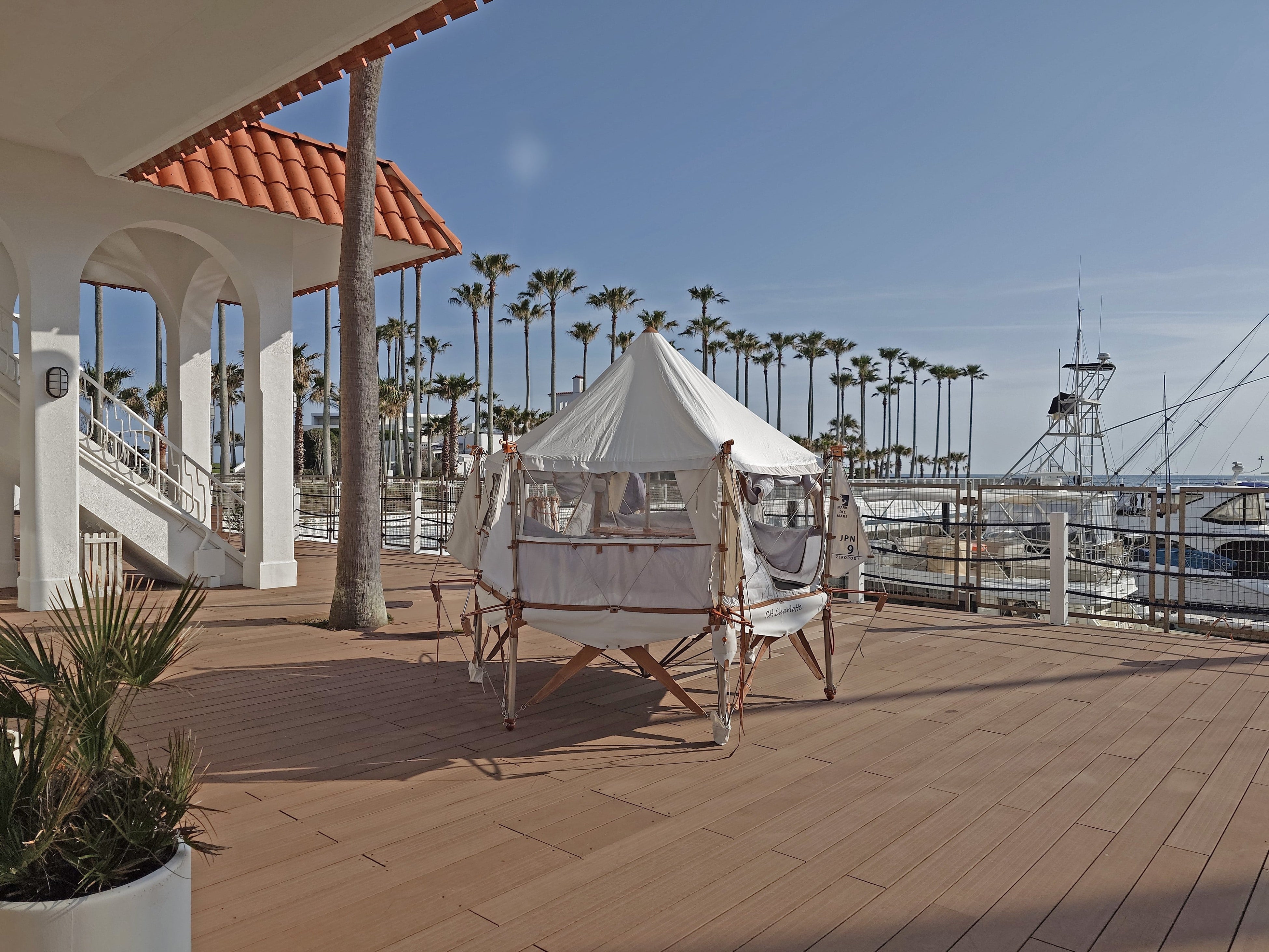 マリーナでリビング