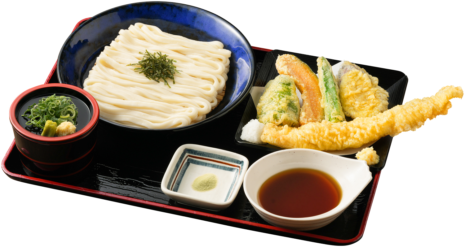 穴子天ざるうどん：890円（税込）