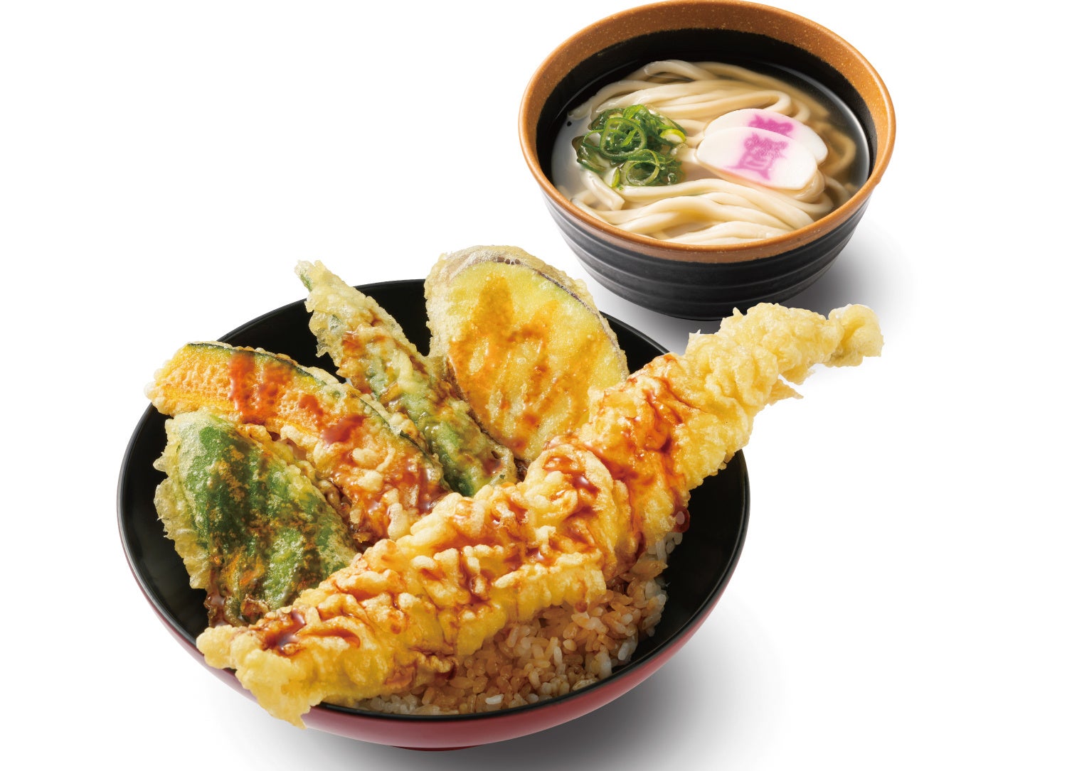穴子天丼(ミニうどん付):990円(税込)