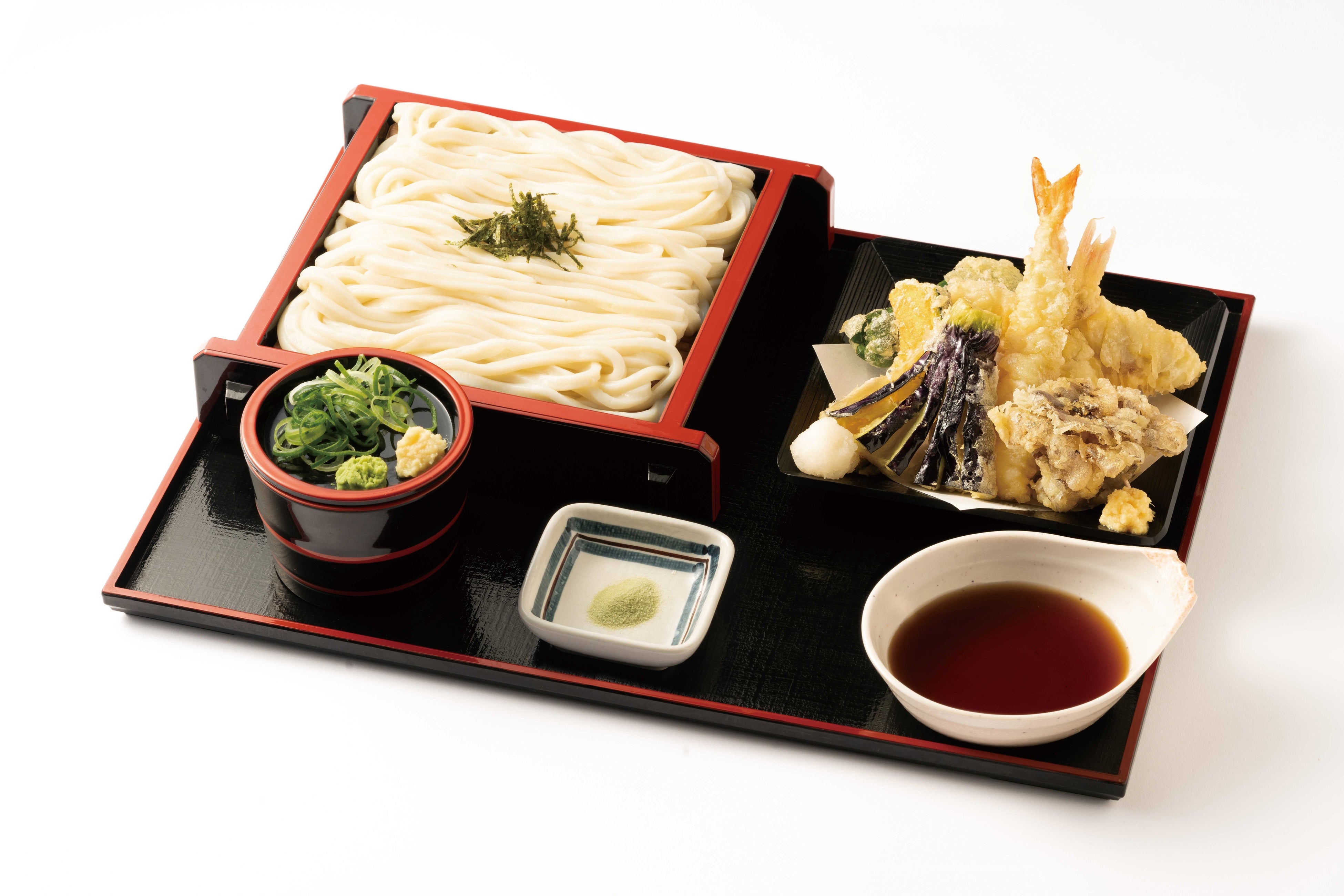 秋天ざるうどん：980円（税込）