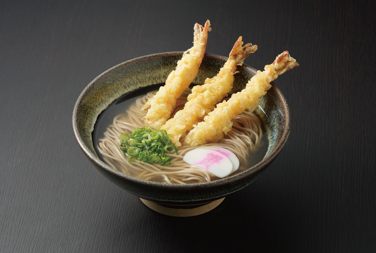 海老天そば（3尾）