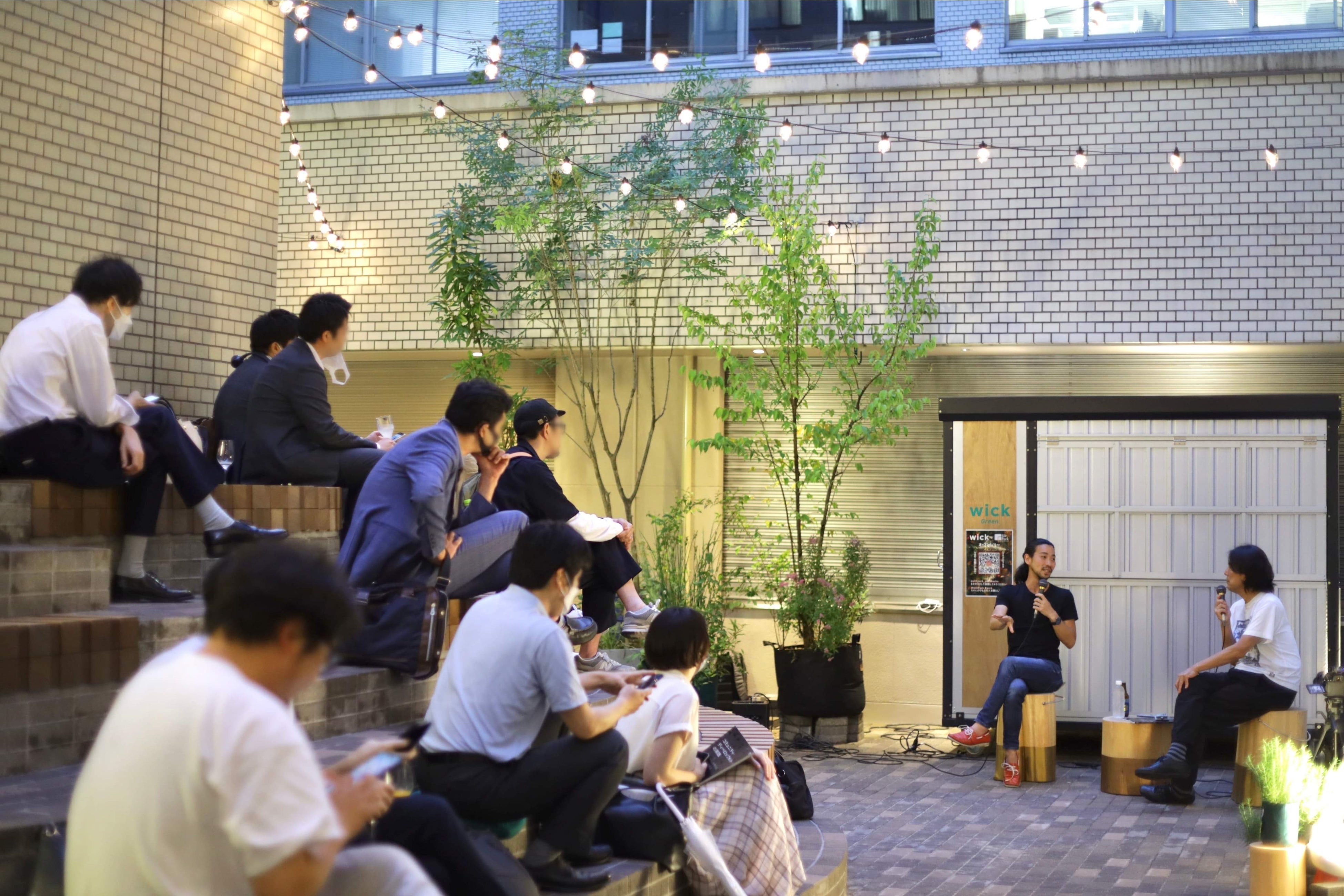 【wick Talk】トークセッションの様子