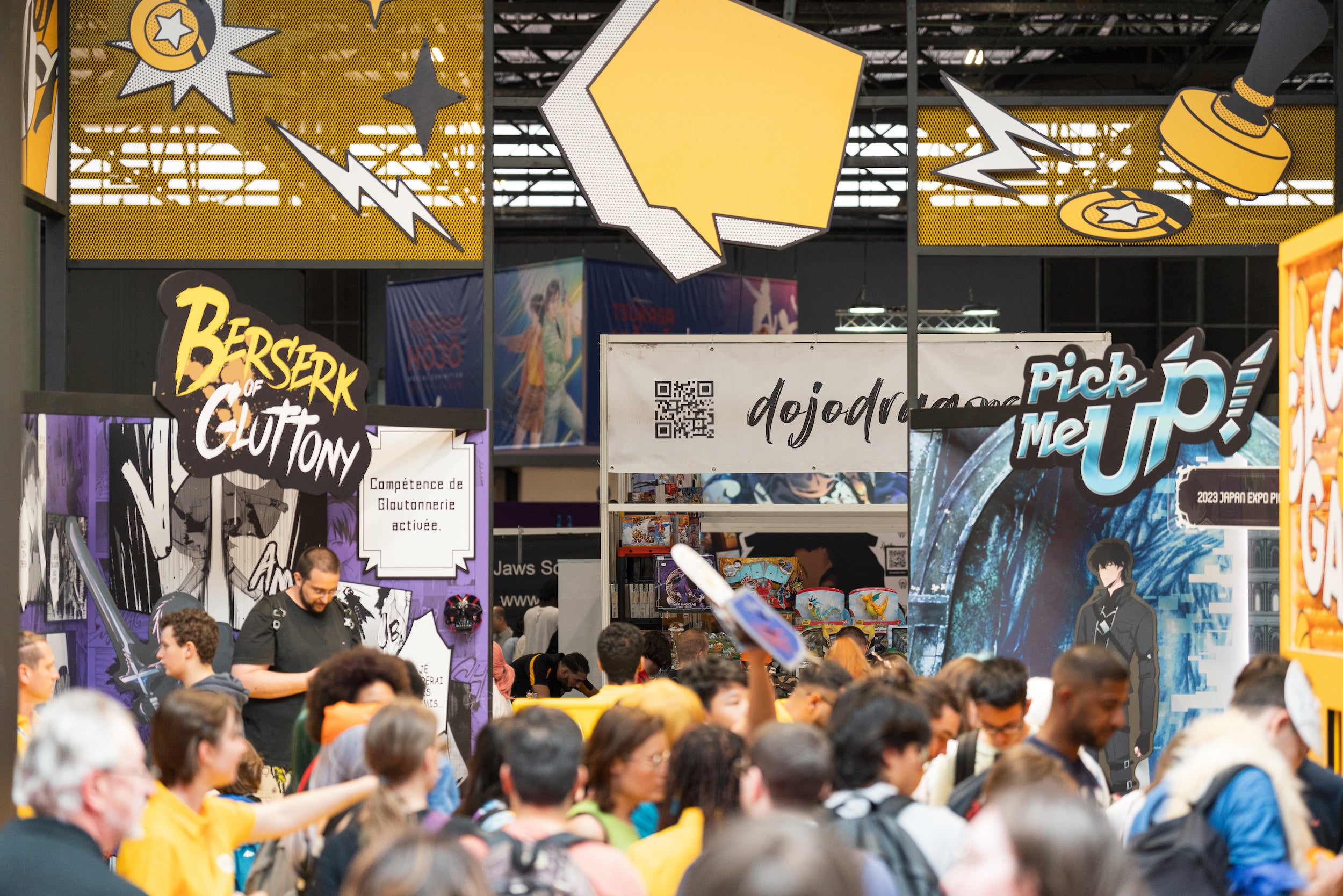 画像説明：「Japan Expo 2023」現場のピッコマブース