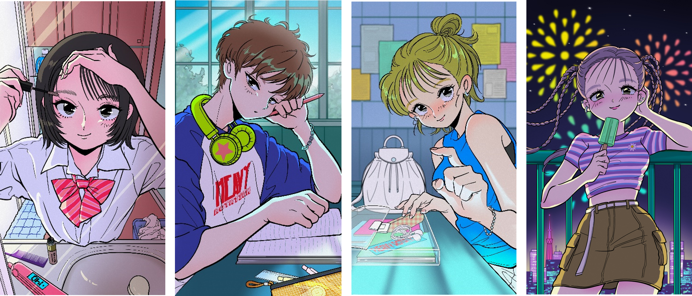 SUPER LOVERS』×『X-girl』90年代原宿カルチャーを感じさせる