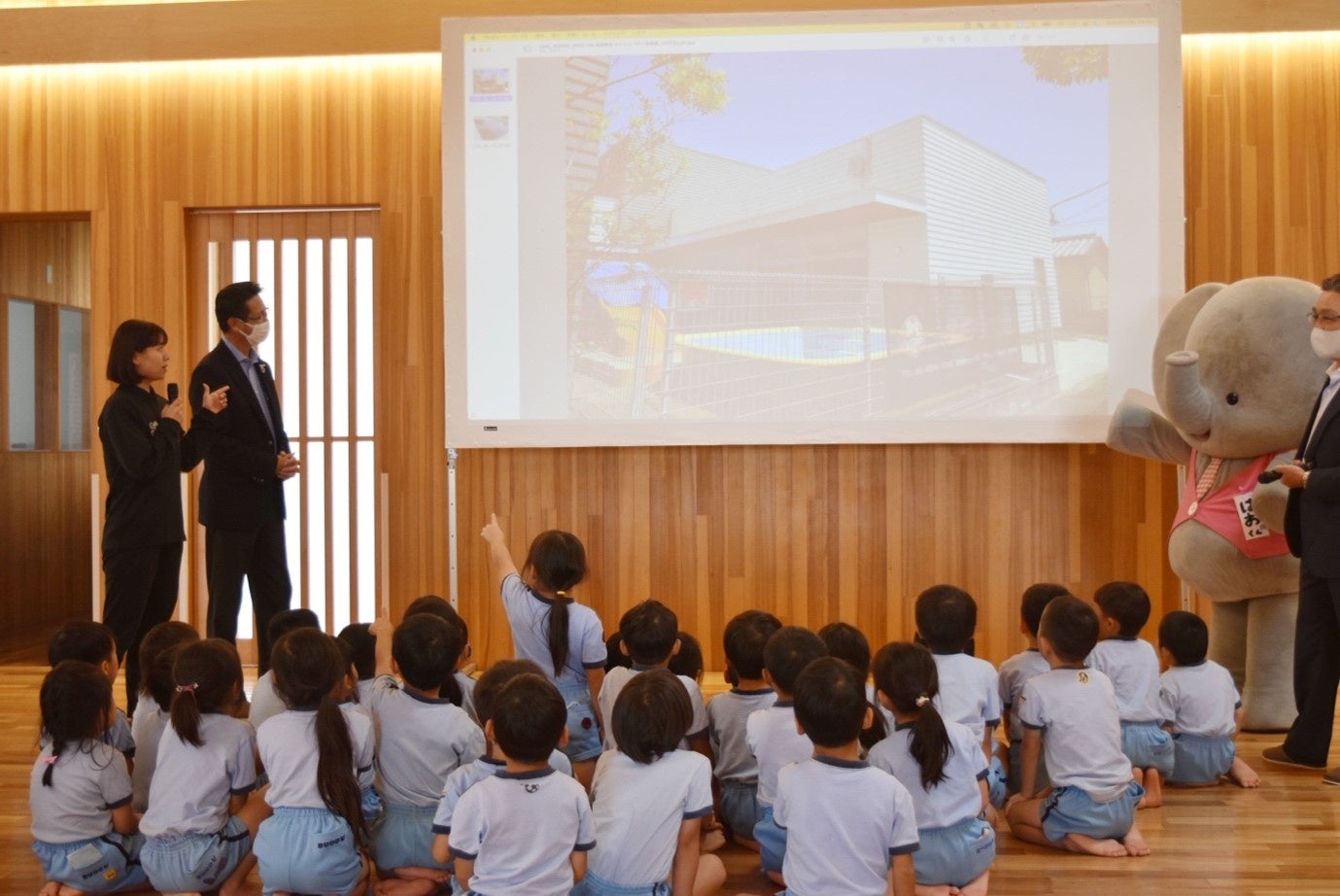 ※パオくんの講義風景