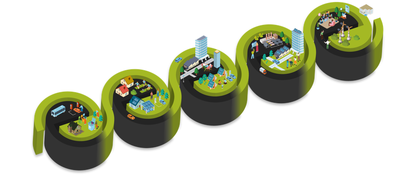 ※リフェコのコンセプト「未来へつなぐ、エネルギー」イメージ画像