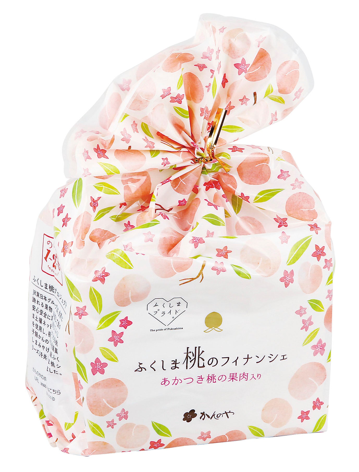 ふくしま桃のフィナンシェ