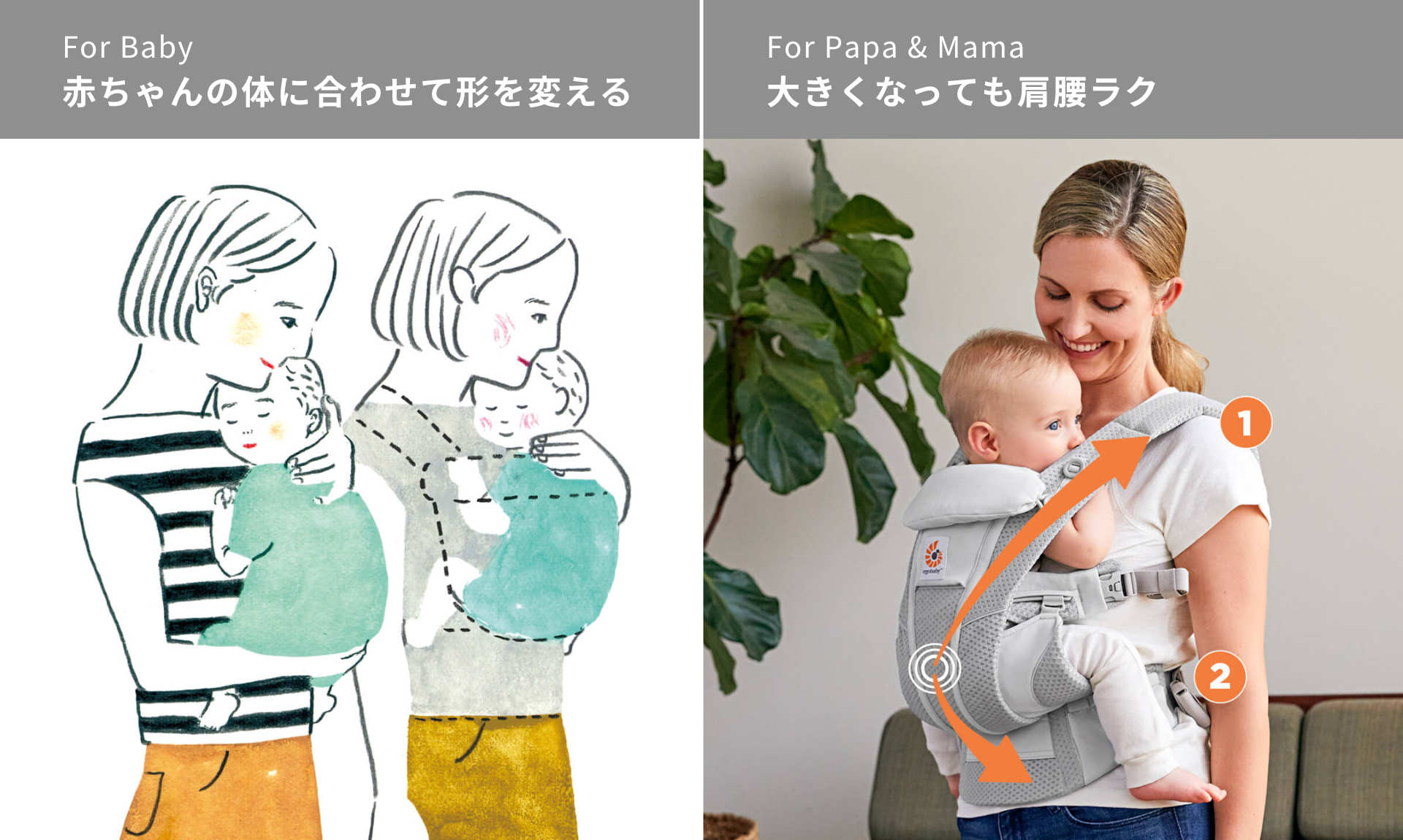 ✨️極美品✨️エルゴベビー　オムニブリーズ　赤ちゃん 抱っこひも　送料無料 エルゴベビーの「OMNI Breeze」が『トモニテ子育て大賞2023