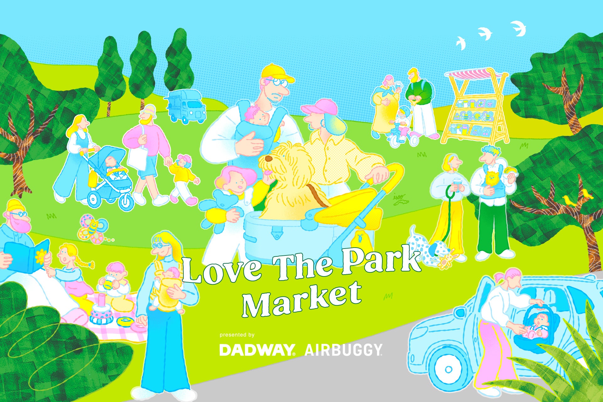 ベビーとペットがひとつの公園に集まる、体験型マーケットイベント 「Love The Park Market（ラブザパークマーケット）」 11月21日・22日、都立明治公園で初開催