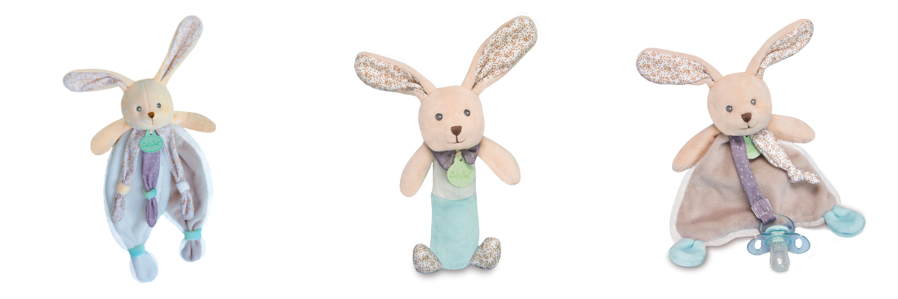  ※写真左からナチュールドゥードゥー、ナチュールスティック、ナチュールおしゃぶりホルダー