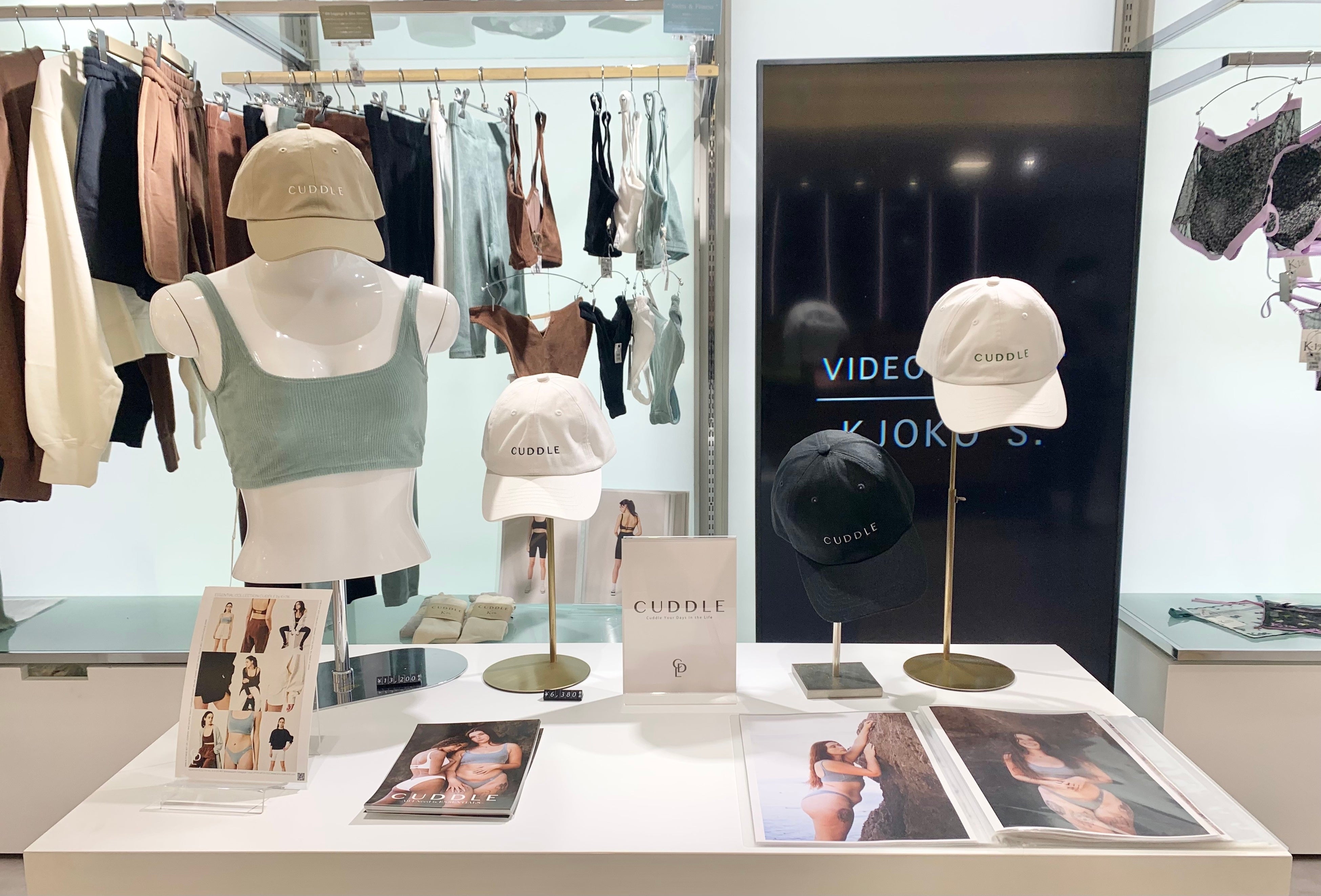 CUDDLE新作小物Cotton Cap