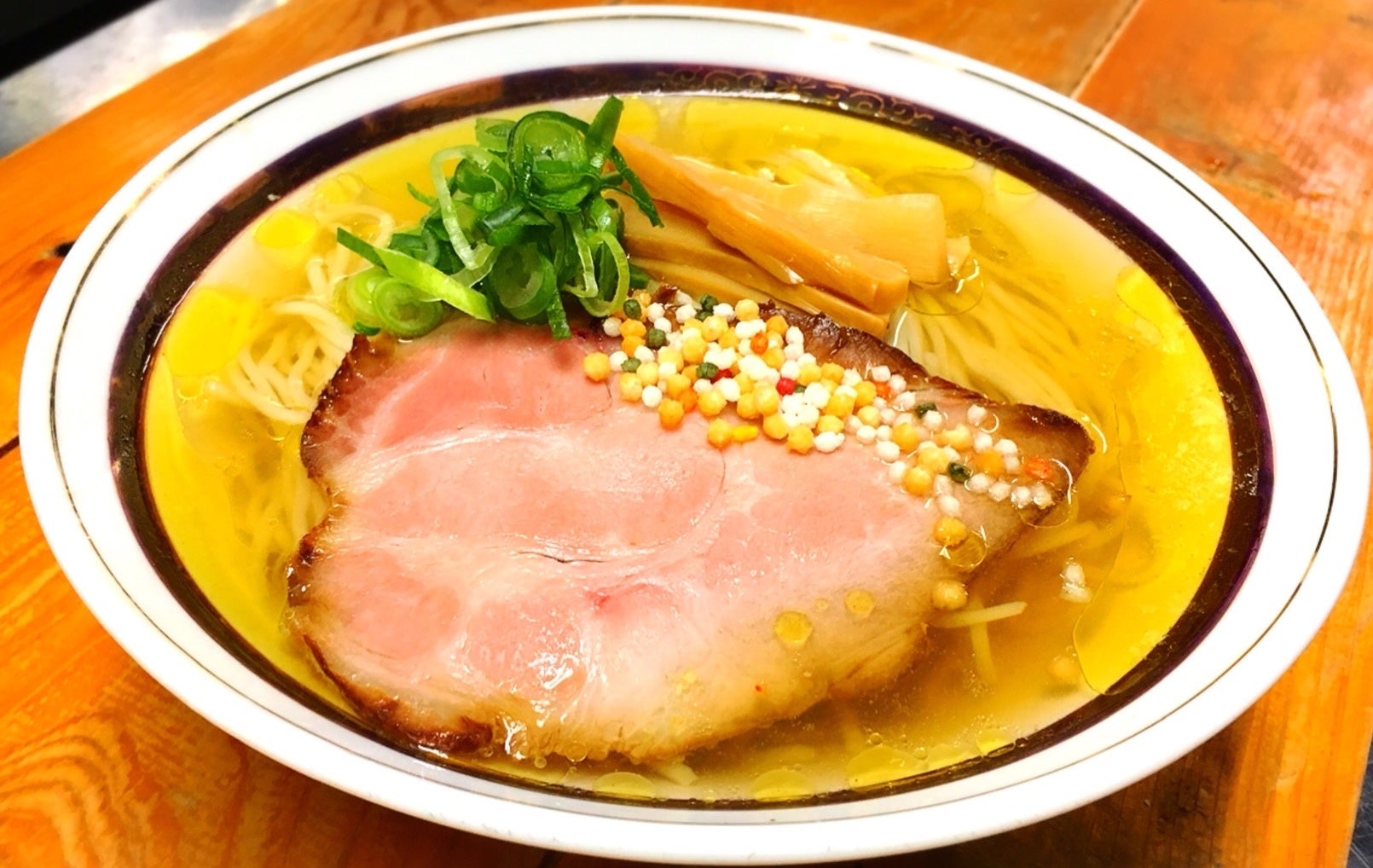 駿河湾タカアシガニ出汁 極上塩らぁ麺