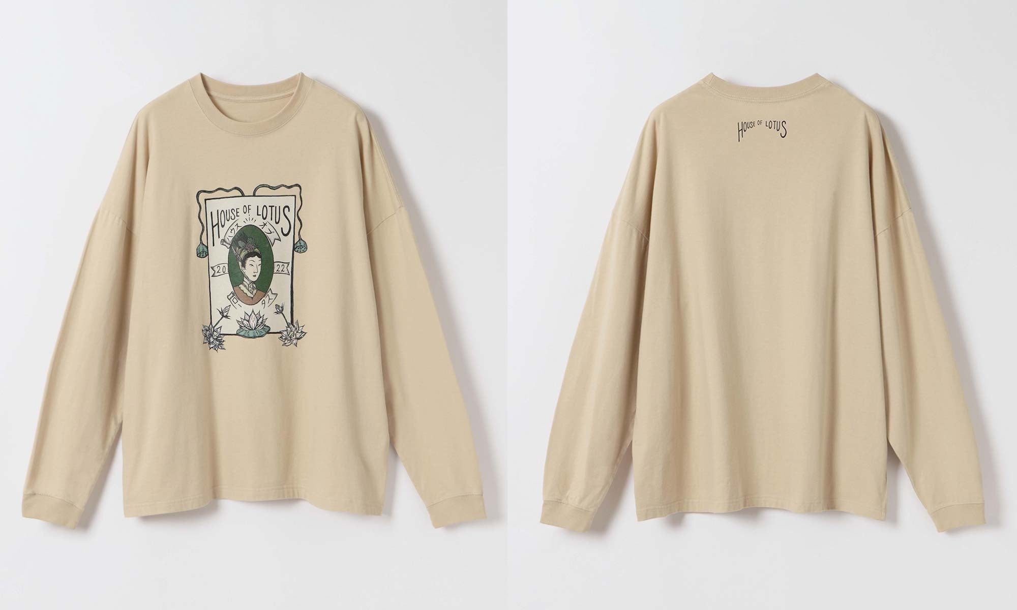 Lotus Lady　ロングスリーブTシャツ