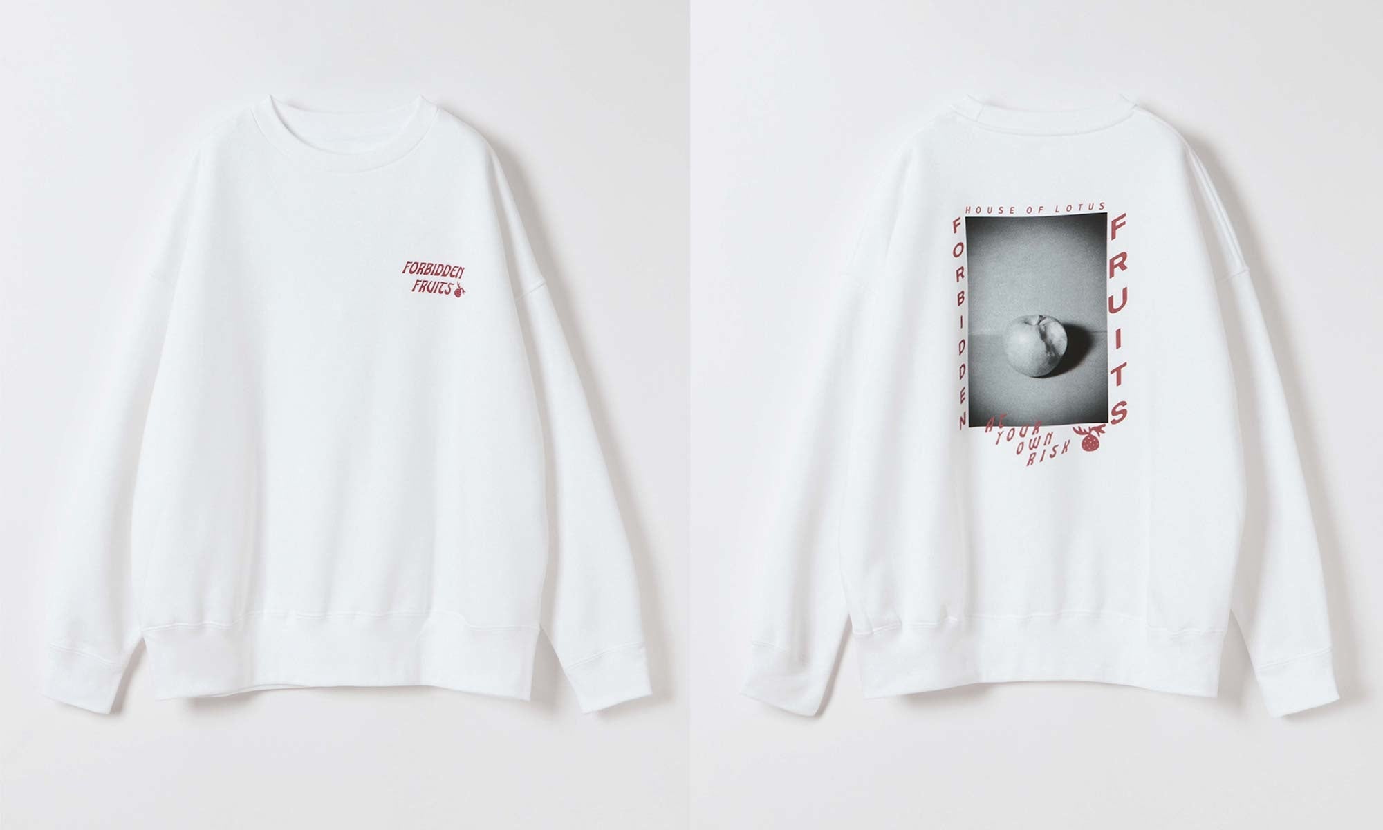 Forbidden fruits　スウェットプルオーバー