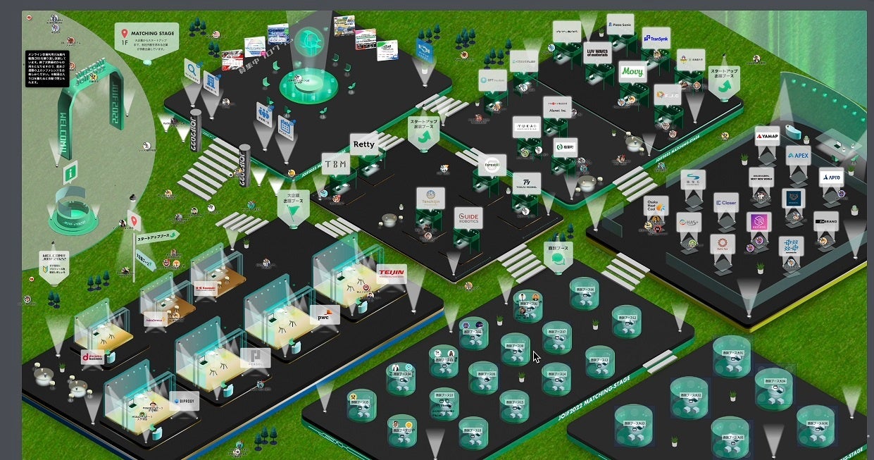 累計参加者数1,264名を突破したメタバースカンファレンス「Japan Open Innovation Fes 2022」